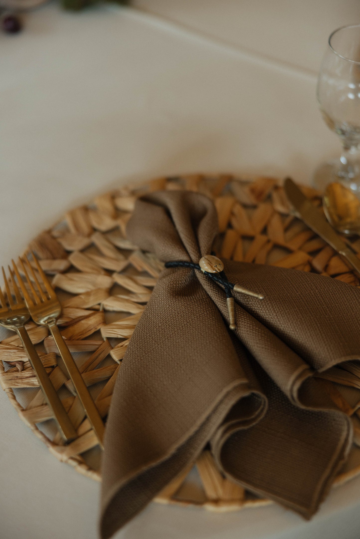 Refundable Rental Deposit - Bolo Tie Napkin Holders